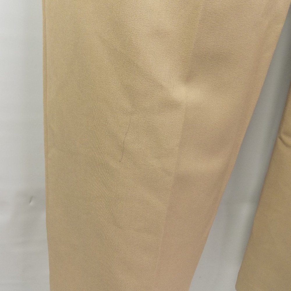 Ellen Tracy Company Wide WB Khaki Pants Size 16 NWT DEFECT READ - Picture 7 of 11
